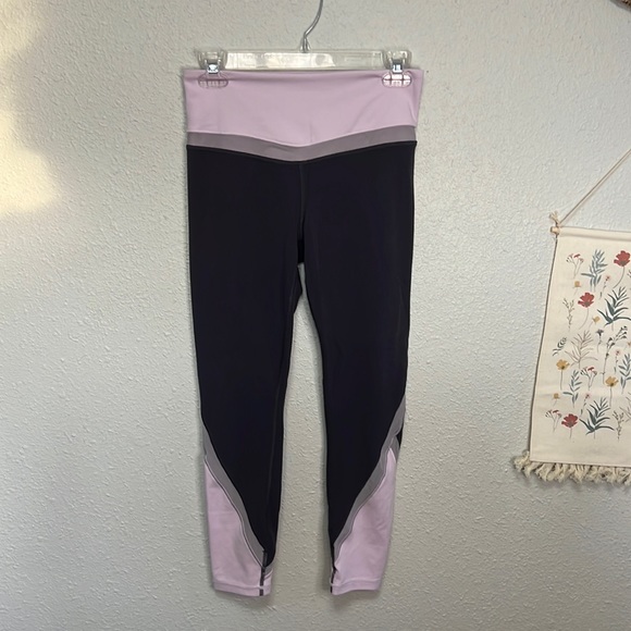 Athleta Elevation Colorblock Leggings - Picture 2 of 8
